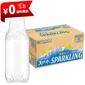 [炭酸水] サントリー 天然水スパークリング レモン ラベルレス 500ML ×24本