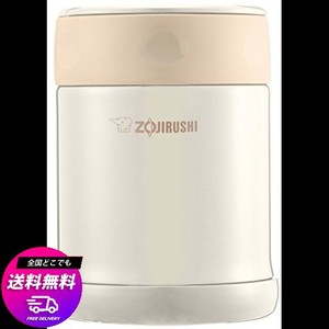 象印 (ZOJIRUSHI) ステンレスフードジャー 350ML クリーム SW-EE35-CC