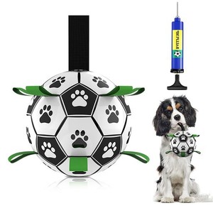 犬用おもちゃ 犬のおもちゃ ボール 犬 サッカーボール 噛みやすい 弾力性 伸縮性 ロープおもちゃ 知育玩具 訓練玩具 犬 ボール 小型犬 中