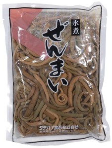 タチバナ食品 ぜんまい 水煮 特級 400G × 3