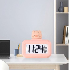 デジタル時計 目覚まし時計 置き時計 デジタルアラーム時計 デスク時計 多機能 LED時間表示 設定が簡単 見やすい 装飾 卓上 ベッドサイド