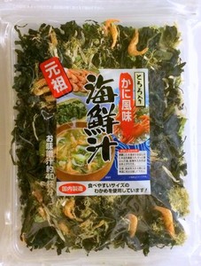 とろろ入り かに風味海鮮汁90G お味噌汁約40杯分