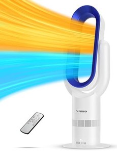 SENMEO セラミックファンヒーター 電気ファヒーター 暖房器具 省エネ 1400W大風量 180°上下調節+90°左右自動首振り 温風3段階＆冷風10