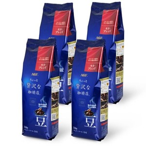 AGF ちょっと贅沢な珈琲店 レギュラーコーヒー 豆 モカブレンド 250G×4袋 【 コーヒー豆 1KG(豆のまま) 】