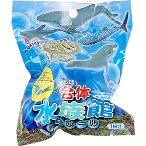 サンタン 合体水族館バスボール せっけんの香り 80G 1回分 入浴剤