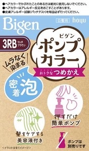 ビゲン ポンプカラー つめかえ3RBリッチブラウン