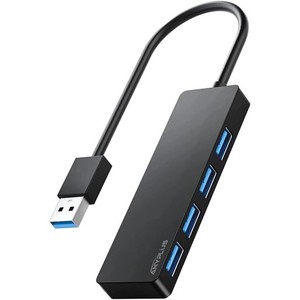 ANYPLUS USBハブ 3.0, 4ポートUSB HUB,USB A 分岐 5GBPS高速転送 バスパワー 軽量 コンパクト MACBOOK/IMAC/SURFACE PRO 等 軽量 対応 テ
