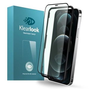 KLEARLOOK PHONE 12/12 PROに適応 6.1インチ ガラスフィルム アンチグレア 防塵ネット付き 反射防止 指紋防止