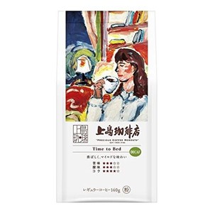 上島珈琲店 TIME TO BED SAP 140G 【コーヒー粉】 【デカフェ】【コーヒーギフト】