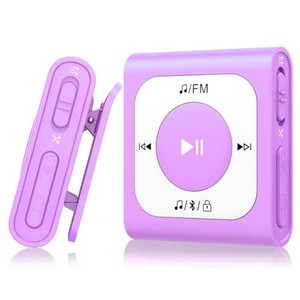 AGPTEK MP3プレーヤー クリップ式 64GB BLUETOOTH5.1対応 大容量 音楽プレーヤー ロスレスサウンド FMラジオ TYPE-C急速充電 ブルートゥ