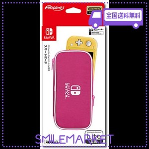 【任天堂ライセンス商品】NINTENDO SWITCH LITE専用スマートポーチ ピンク