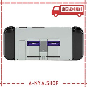 EXTREMERATE SWITCHコンソールに対応用DIY背面ハウジングシェル、キックスタンド付き‐ジョイコンのシェルは含まれていません【クラシッ