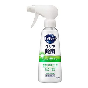 キュキュット クリア除菌CLEAR泡スプレー レモンライムの香り 本体