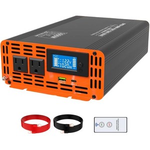 DATOUBOSS 本当の純正弦波 インバーター 24V 100V 1000W 最大2000W 正弦波 インバーター 静音 DC(直流)をAC(交流)に交換できる 50HZ/60HZ