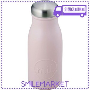 和平フレイズ 水筒 携帯 マグボトル ミル MIL 350ML ピンク 真空断熱構造 保温 保冷 MR-8291