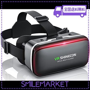 【2023新モデル VRゴーグル】TNICE VRゴーグル VRヘッドセット スマホ用VRゴーグル ピントや目幅調整可 近視/遠視適用 1080PHD 非球面光