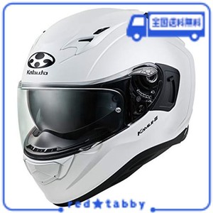 オージーケーカブト(OGK KABUTO)バイクヘルメット フルフェイス KAMUI3 パールホワイト (サイズ:L) 584634