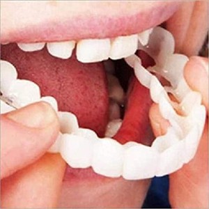 ホワイトニングブレーススマイルベニア歯メイクアップステッカー美容ツール義歯インスタントベニア上下1ペアの入れ歯が欠けている歯をカ