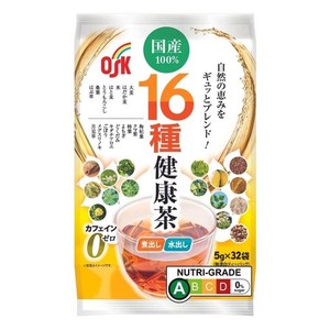 OSK国産16種健康茶ティーパック(5G×32袋) ×3個 ティーバッグ