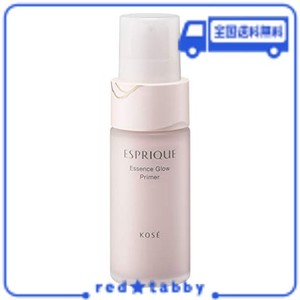 ESPRIQUE(エスプリーク) エッセンス グロウ プライマー 化粧下地 美容液効果 SPF20/PA++ うるおい ツヤ肌 毛穴 乾燥 ピンク 30G 1個