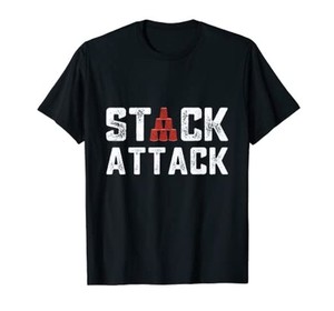 スピードスタッキングカップ スポーツスタッキング - スタックアタック Tシャツ