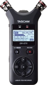 TASCAM タスカム DR-07X USB オーディオインターフェース搭載 ステレオ リニアPCMレコーダー ハンディレコーダー USBマイク YOUTUBE ASMR