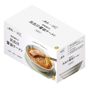 保存食品 『麺屋優光×IZAMESHI(イザメシ) 旨味溢れる 貝出汁醤油ラーメン 5食セット』