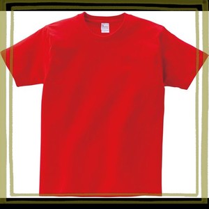 [プリントスター] 半袖 Tシャツ 5.6オンス へヴィー ウェイト Tシャツ 00085-CVT_K ボーイズ レッド 140CM