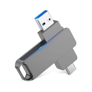 USBメモリ 外付け 2IN1 512GB大容量 フラッシュメモリ 容量不足解消 小型 メモリー 360度回転式 MAC WINDOWS PC