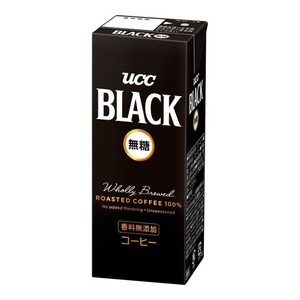 UCC BLACK無糖AB 200ML×24本入