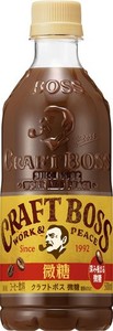 BOSS(ボス) サントリー クラフトボス 微糖 コーヒー500ML ×24本