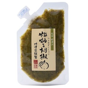 川津食品 川津家謹製 粒柚子胡椒 青 100G