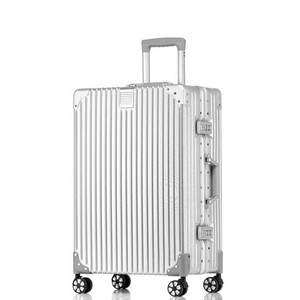 [YUWEIJIE] スーツケース アルミフレーム キャリー ケース機内持ち込み 預け入れスーツケース 大型トロリーケース 軽量キャリーバッグ 静