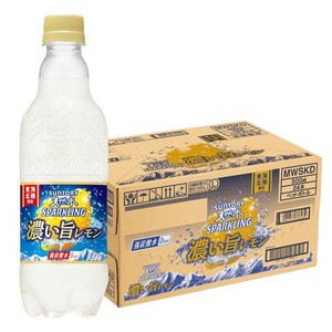 [炭酸水] サントリー 天然水スパークリング濃い旨レモン(東海・北陸限定)500ML×24本