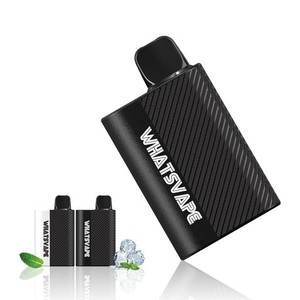 電子タバコ VAPE WHATSVAPE ベイプ PODBOX ポッドボックス 2500回吸引可能 交換可能 便利電子タバコ 禁煙減煙サポートポケットVAPE人気 