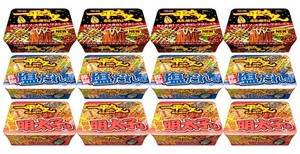 【AMAZON.CO.JP限定】 明星 一平ちゃん 夜店の焼きそば 3種アソート 12個入 【セット買い】