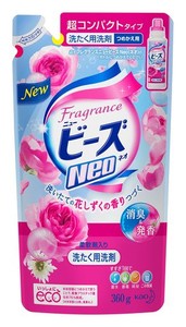 フレグランスニュービーズNEO 衣料用洗剤 液体 花のしずくの香り つめかえ用 360G