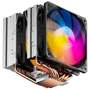 UPHERE CPUクーラー 高性能デュアルタワー 120MM 5V ARGB PWM 4PIN 静音ファン 簡易 CPU COOLER 空冷 CPUファン 風冷放熱器 INTEL/AMD対