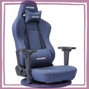 AKRACING ゲーミング 座椅子 極坐(ぎょくざ) デニム GYOKUZA DENIM 国産デニム素材採用 180度リクライニング 在宅 リモート 5年保証