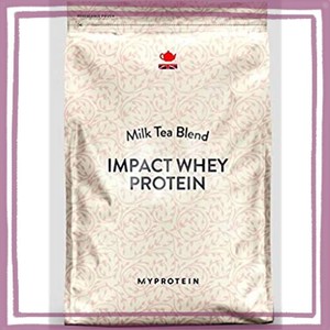 MYPROTEIN マイプロテイン IMPACT ホエイプロテイン (限定フレーバー) ミルクティー 1キログラム [海外直送品][並行輸入品]