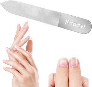 【2024年改良版】KANAVI 爪やすり 爪磨き ガラス製 ピカピカ 最新ナノ技術が生んだ全く新しい ネイルケア ネイルシャイナ— つめみがき 