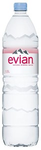 EVIAN(エビアン) 伊藤園 EVIAN 硬水 ミネラルウォーター ペットボトル 1.5L×12本 [正規輸入品]