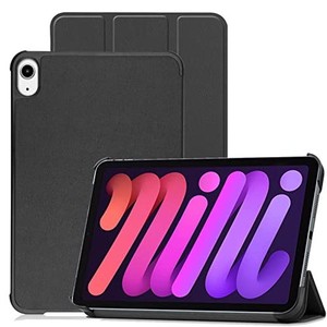 FOR IPAD MINI6 用の 三つ折ケース 手帳型 スマートケース マグネット内蔵 オートスリープ機能 FOR IPAD MINI6 用の PUレザーカバー スタ