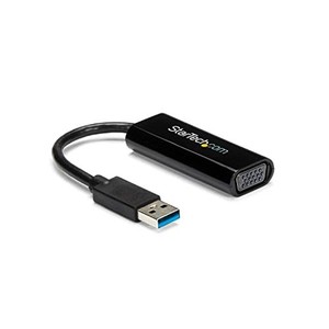 STARTECH.COM USB 3.0 - VGA ディスプレイアダプタ スリムタイプ USBグラフィックアダプタ 1920X1200 USB32VGAES