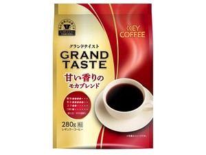キーコーヒー グランドテイスト 甘い香りのモカブレンド 280G×3袋
