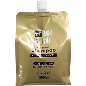 熊野油脂 馬油シャンプー 詰め替え用 1000ML