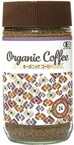 24 ORGANIC DAYS インスタント コーヒー オーガニック フェアトレード 100G