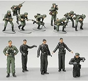 タミヤ 1/48 ミリタリーミニチュアシリーズ NO.12 ドイツ陸軍 国防軍 歩兵チーム プラモデル 32512