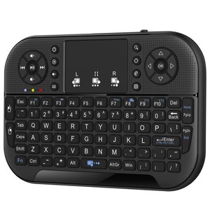 ミニ キーボードMINI BLUETOOTH KEYBOARD 2.4GHZ &BLUETOOTH キーボードタッチパッド搭載 無線キーボードマウス 一体型 無線 USB レシー