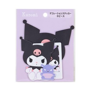 サンリオ(SANRIO) サンリオ 新生活 デコレーションステッカーセット クロミ クロミちゃん KUROMI 11.5×10×0.1CM キャラクター 003000 S